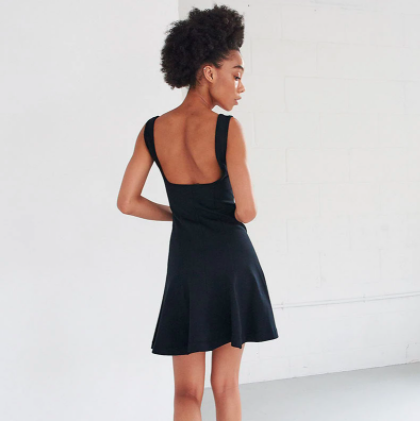 sustainable little black dress