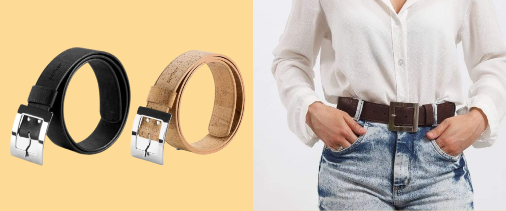 Cork belts from Corkor