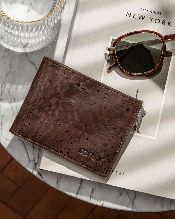 Corkor cork vegan wallet