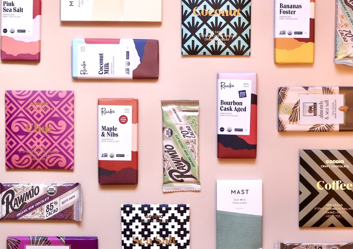 A Curated Collection of Exquisite Vegan Chocolate Bars